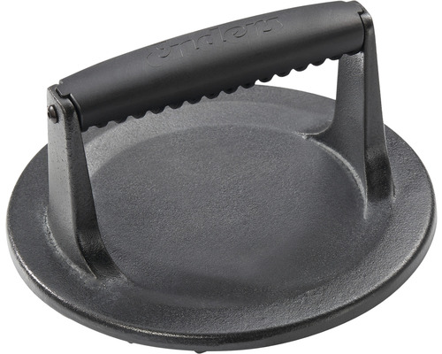 Burgerpresse aus Gusseisen mit Griff