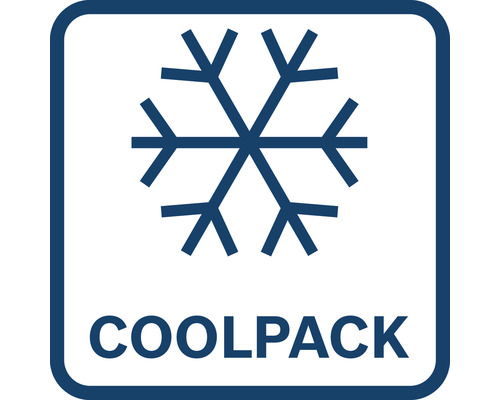 Symbole Coolpack: technologie de refroidissement