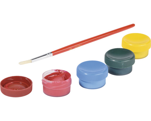 Peintures à l''eau et pinceau pour enfants