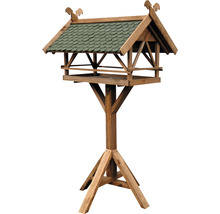 Vogelhaus aus Holz mit Ständer