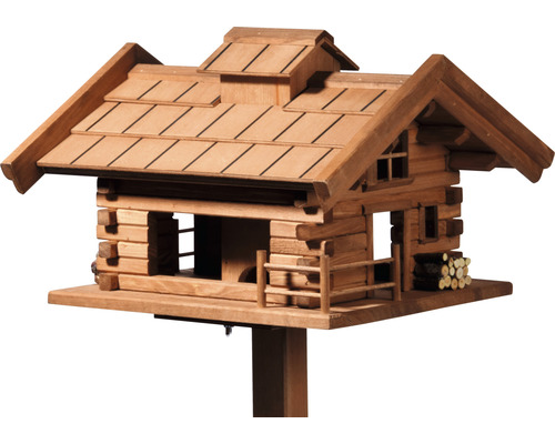 Vogelhaus im Chaletstil aus Holz für den Garten