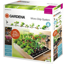 Kit d'arrosage GARDENA Micro-Drip kit de démarrage massif automatic (pour jusqu'à 35 plantes à massifs)