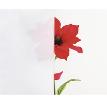 Strukturglas mit Blumendekoration