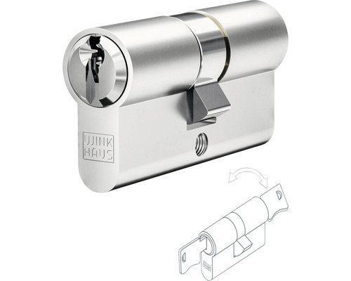 Cylindre de porte Winkhaus avec schéma