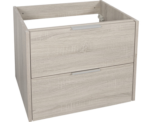 Meuble sous-lavabo avec deux tiroirs