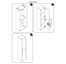 Meuble haut Bolo vert 160 cm