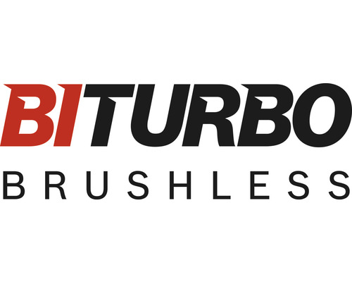 Biturbo Brushless Schriftzug