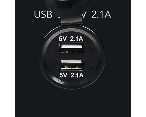 Double prise USB avec 5V et 2,1A
