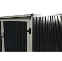 Garage à vélos, boîte de rangement WESTMANN avec supports à vélo 203 x 200 cm anthracite