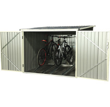 Garage à vélos, boîte de rangement WESTMANN avec supports à vélo 203 x 200 cm anthracite