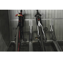 Garage à vélos, boîte de rangement WESTMANN avec supports à vélo 203 x 200 cm anthracite