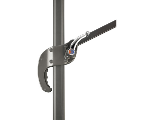 Mechanismus eines Sonnenschirms zur Einstellung der Höhe