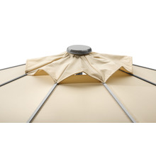 Parasol de marché Schneider Rooftop 350 cm naturel-thumb-4