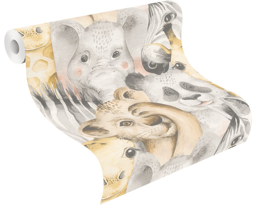 Tapetenrolle mit Tiermotiv