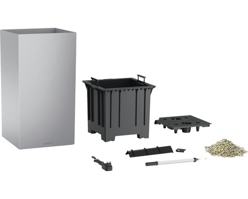 Blumenkübel mit Zubehör zur Bewässerung