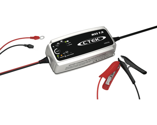 CTEK MXS 7.0 Batterieladegerät mit Klemmen und Kabel