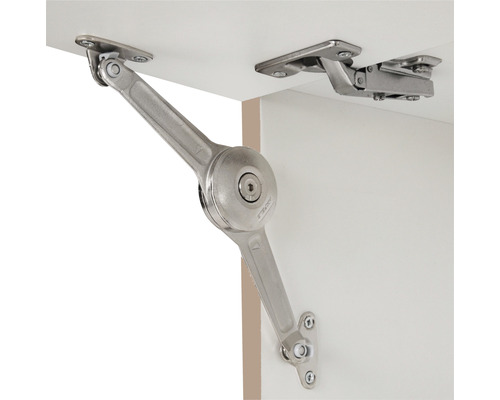 Möbelbeschlag für Klappen an einem Möbelstück