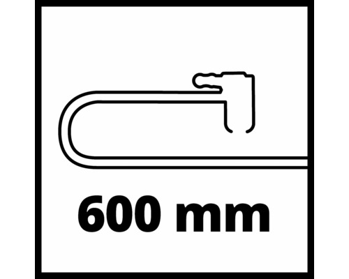 Symbole pour une clé serre-tube d''une longueur de 600 millimètres