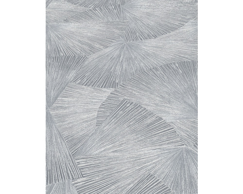 Papier peint avec motif géométrique en éventail