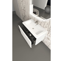 Meuble sous-vasque Baden Haus Icona couleur de façade blanc mat 94 x 55 x 48 cm