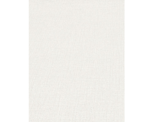 Weisse Textiltapete mit feiner Struktur