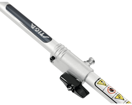 Detailaufnahme von einem Stiga Freischneider Schaft.