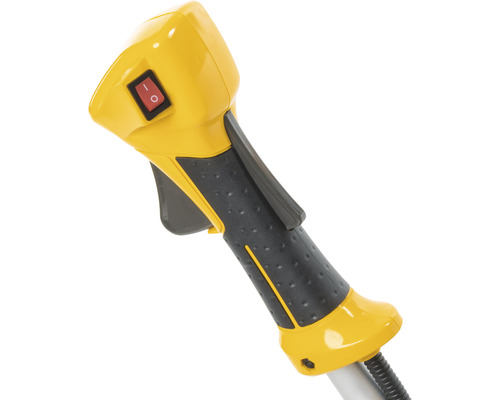 Poignée d''une débroussailleuse avec interrupteur