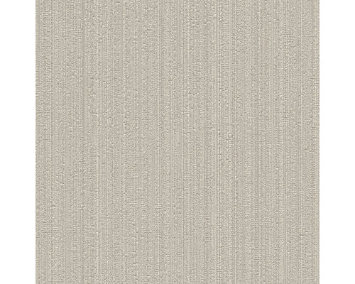 Nahaufnahme einer Tapete mit vertikalem Streifenmuster und leichter Textur.