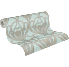 Tapetenrolle mit floralem Muster
