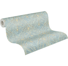 Rouleau de papier peint à motif géométrique