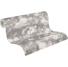 Tapetenrolle mit Blumenmuster