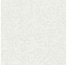 Papier peint blanc avec texture textile