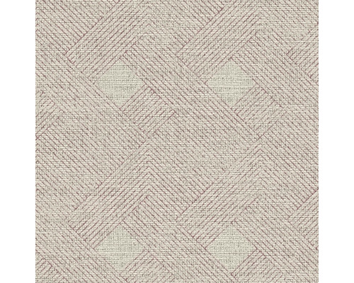 Papier peint avec motif tissé géométrique