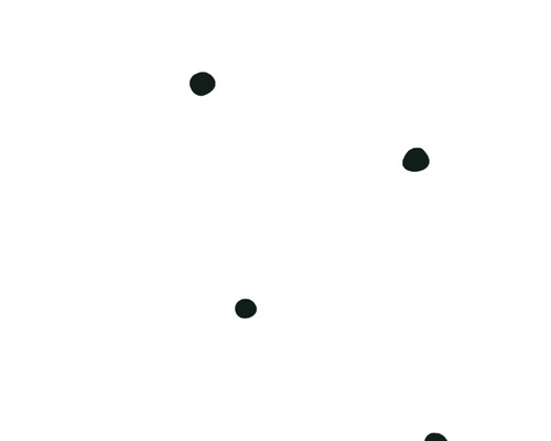 Dekorative Punkte auf weißem Hintergrund