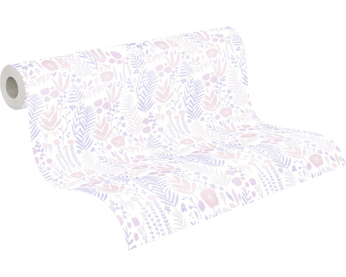 Rouleau de papier peint à motif floral