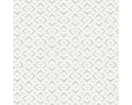 Grafisches Tapetenmuster mit Rauten und Glitzerakzenten