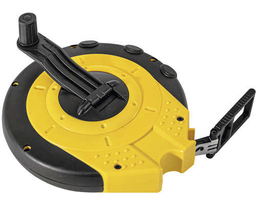 Bandmaß mit Kurbel zum Aufrollen