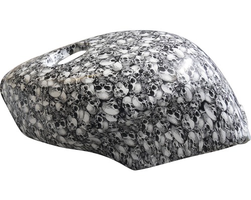 Motorradtank mit Totenkopfdesign