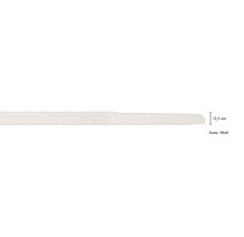 Profil d''une plinthe, bordure de 12,5 mm HRAK