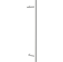 Duschtür mit Seitenwand mit Drehtür SCHULTE Alexa Style 2.0 ExpressPlus 90 x 90 cm Profil aluminium Klarglas schmutzabweisende Glasbeschichtung