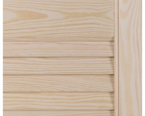 Vue détaillée d''un volet en bois