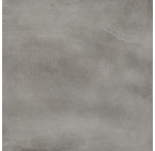 Dalle de terrasse FLAIRSTONE en grès cérame fin gris béton bords rectifiés 60 x 60 x 2 cm-thumb-1