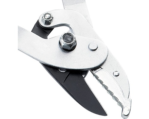 Sécateur, vue détaillée de la lame