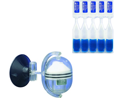 Dennerle CO2 Langzeittest Correct mit Testflüssigkeit für Aquarien