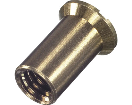 Douille filetée en laiton