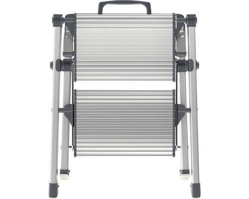 Zweistufige Aluminiumleiter mit Griff