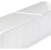 Jardinière Geli Standard, plastique, 80x17x14 cm, blanc