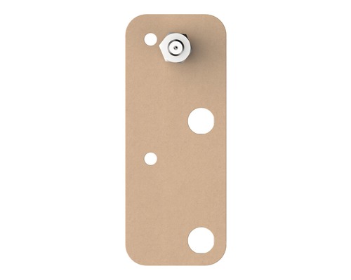 Gabarit avec matériel de fixation pour montage mural