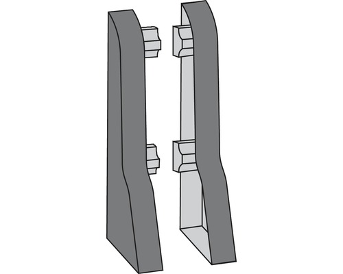 Jeu de ferrures pour porte coulissante