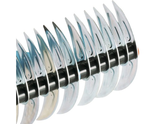 Lames métalliques pour rouleau scarificateur pour outils de jardin